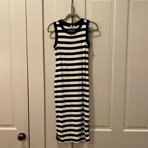 Striped Midi Dress